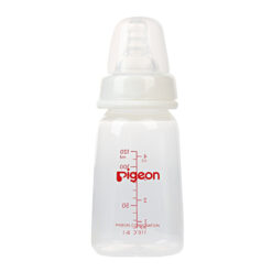 Bình sữa PP Vuông 120ml (Núm si cao cấp)