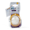 Núm ti silicone Philips Avent Natural cho trẻ từ 6 tháng tuổi (Vỉ 2 núm)